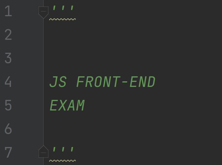 JS exam