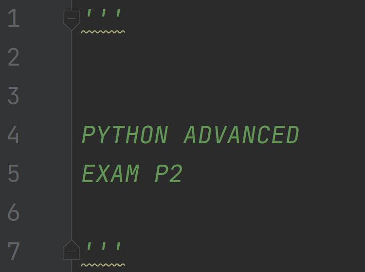 PY ADV EXAM P2